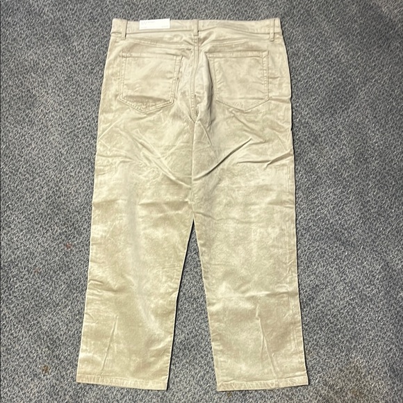 Loft outlet Tan Pants size 14 petite mid rise slim straight Bnwt - Picture 6 of 9